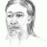Sri-Aurobindo-drawn-by-The-Mother